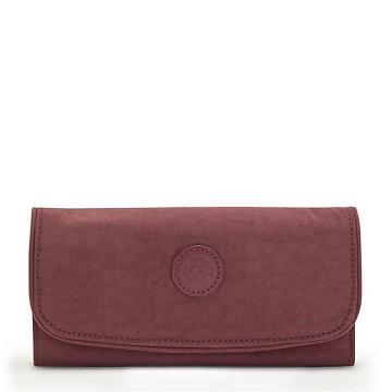 Kipling Money Land Snap Pénztárca Bordó | HU 1793NW